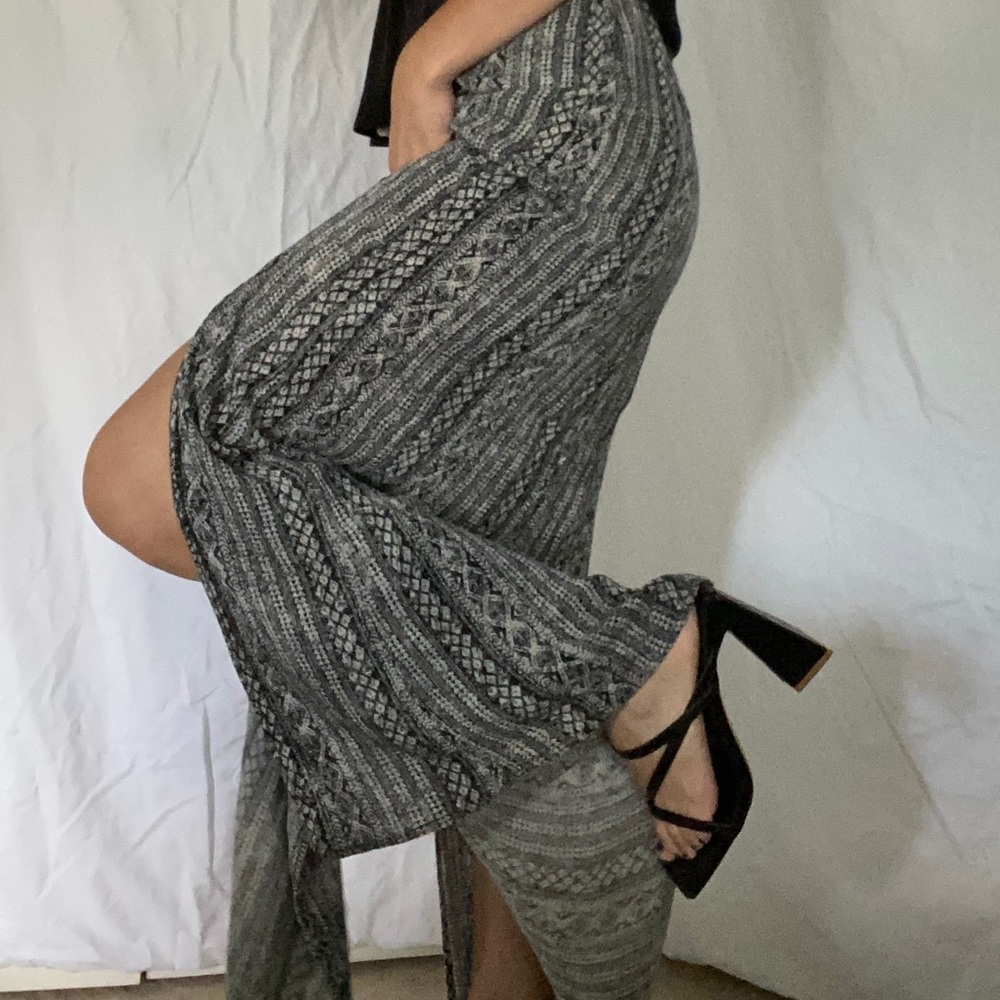 Boho Maxi Skirt w Slit